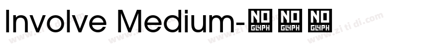 Involve Medium字体转换